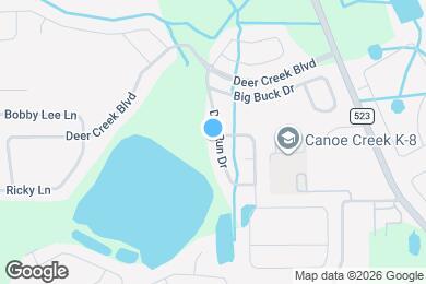 Map image of the property - 3616 Doe Run Dr