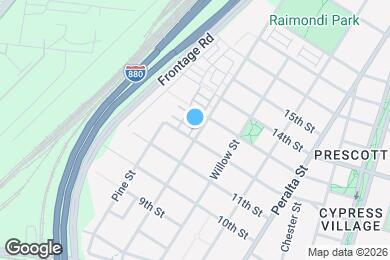 Map image of the property - 1207 Wood St