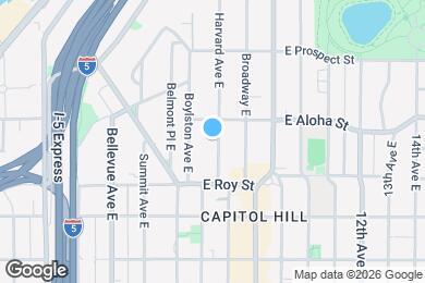 Map image of the property - 741 Harvard Apartments