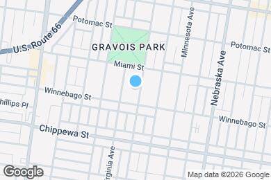 Map image of the property - 3637 S Compton Ave