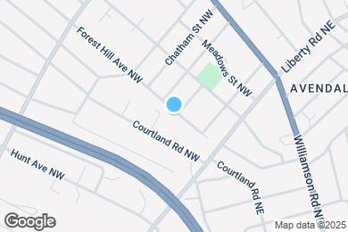 Map image of the property - 2806 Forest Hill Ave NW