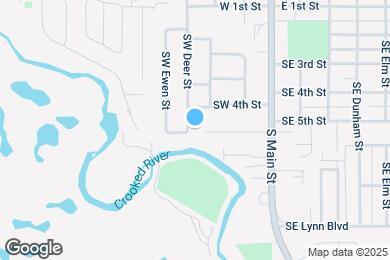 Map image of the property - 340 SW Deer St