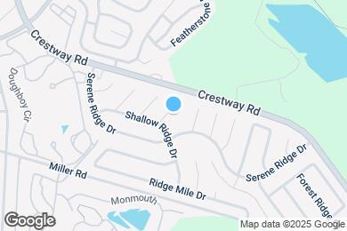 Map image of the property - 7714 Clear Ridge Dr