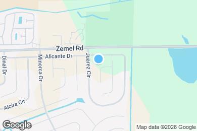 Map image of the property - 16061 Overdale Ct