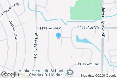 Map image of the property - 11636 Evergreen St NW