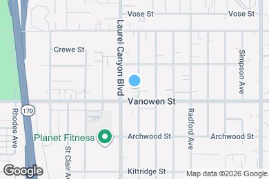 Map image of the property - 6821 Agnes Ave