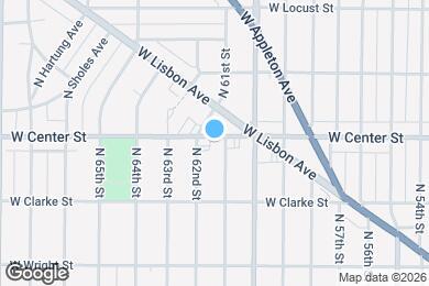 Map image of the property - 6107 W Center St