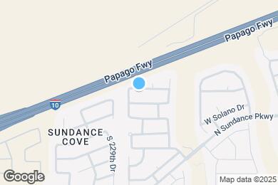 Map image of the property - 22843 W Mesquite Dr