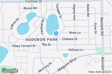Map image of the property - 1200 Tanager Dr
