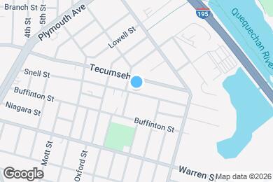 Map image of the property - 400 Snell St