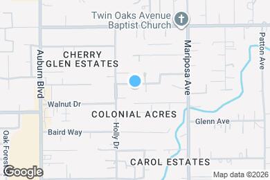 Map image of the property - 7626 Oak Grove Ave