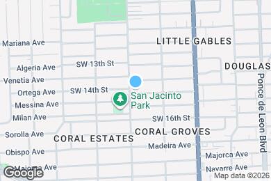 Map image of the property - 4381 SW 14th St