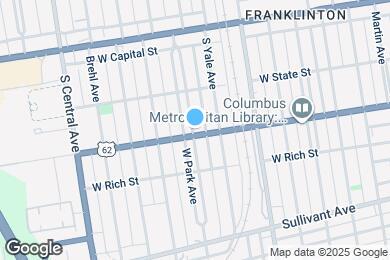 Map image of the property - 162 West Park Ave.