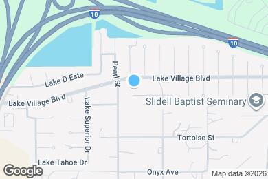 Map image of the property - 404 W Lake Catahoula Ct