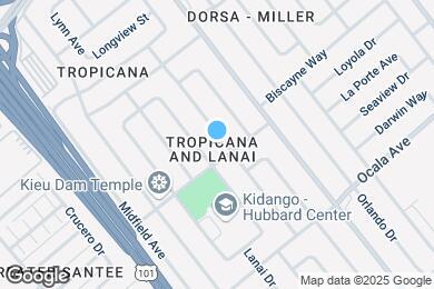 Map image of the property - 1579 Florida Ave