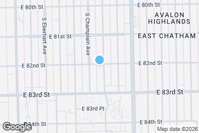 Map image of the property - 653 E 82nd St