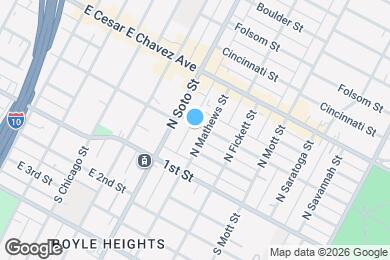 Map image of the property - 2424 Michigan Ave