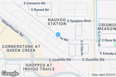 Map image of the property - 21352 E Domingo Rd