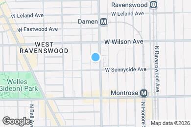 Map image of the property - 4512 N Damen Ave