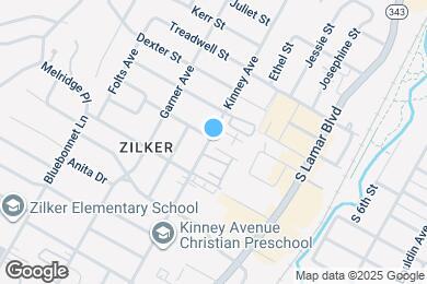 Map image of the property - 1307 Kinney Ave