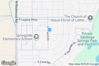 Map image of the property - 242 E Echo Ledge Dr