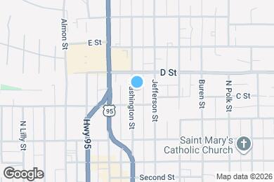 Map image of the property - 318 N Washington St