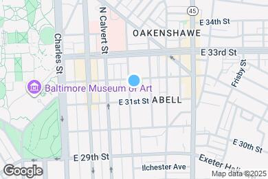 Map image of the property - 3121 Guilford Ave