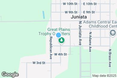 Map image of the property - 511 N Platte Ave
