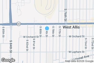 Map image of the property - 1458 S 79th St