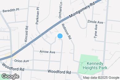 Map image of the property - 6101 Dryden Ave