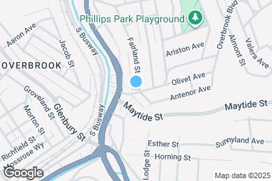 Map image of the property - 600 Overbrook Blvd