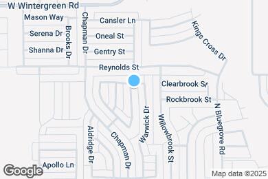 Map image of the property - 1558 Aberdeen Dr