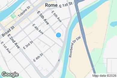 Map image of the property - 320 E 5th Ave