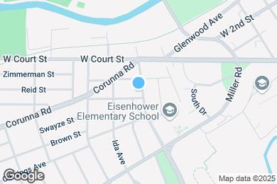 Map image of the property - 1016 Pershing st