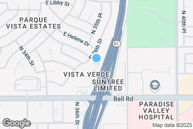 Map image of the property - 17226 N 37th St