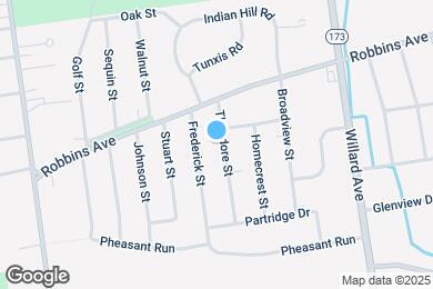 Map image of the property - 33 Theodore St