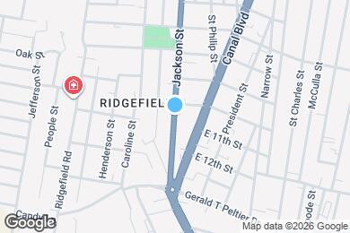 Map image of the property - 1016-1018 Jackson St