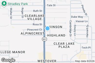 Map image of the property - 1302 Clearlake Rd