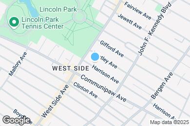 Map image of the property - 260 Harrison Ave