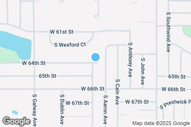 Map image of the property - 5704 S San Diego Ave