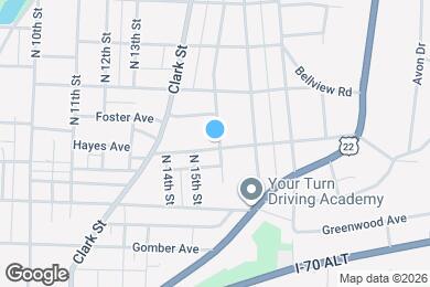 Map image of the property - 1515 Stewart Ave