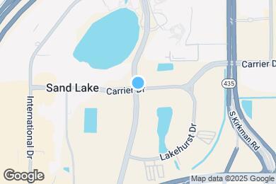 Map image of the property - 7415 Universal Blvd