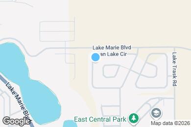 Map image of the property - 1544 Swan Lake Cir