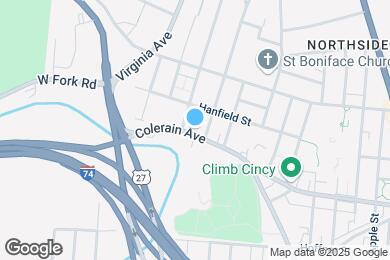 Map image of the property - 4210 Colerain Ave