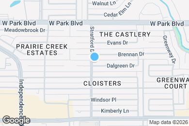 Map image of the property - 2609 Dalgreen Dr