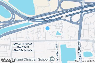 Map image of the property - 11041 NW 7th St