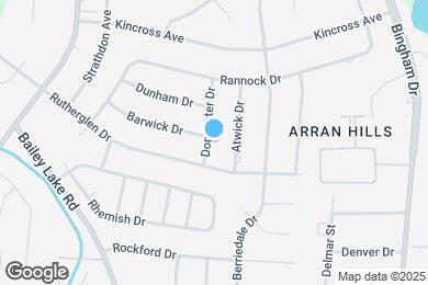 Map image of the property - 1515 Doncaster Dr