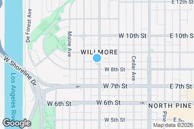Map image of the property - 815 Magnolia Ave