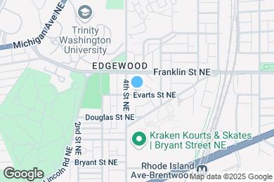 Map image of the property - 410 Evarts St NE