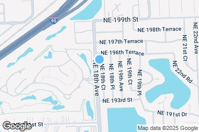 Map image of the property - 19540 NE 18th Ct